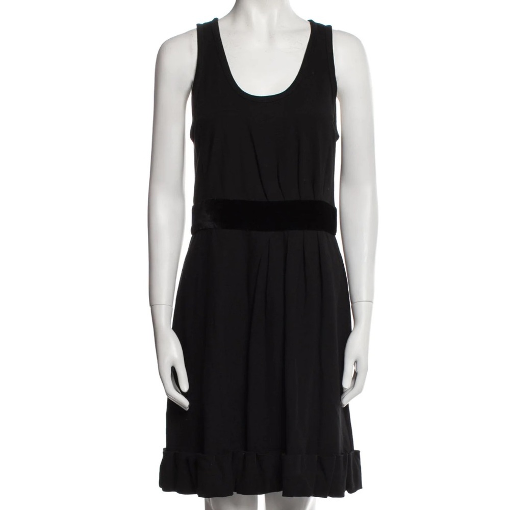 Marc Jacobs Black Sleeveless Mini Sundress